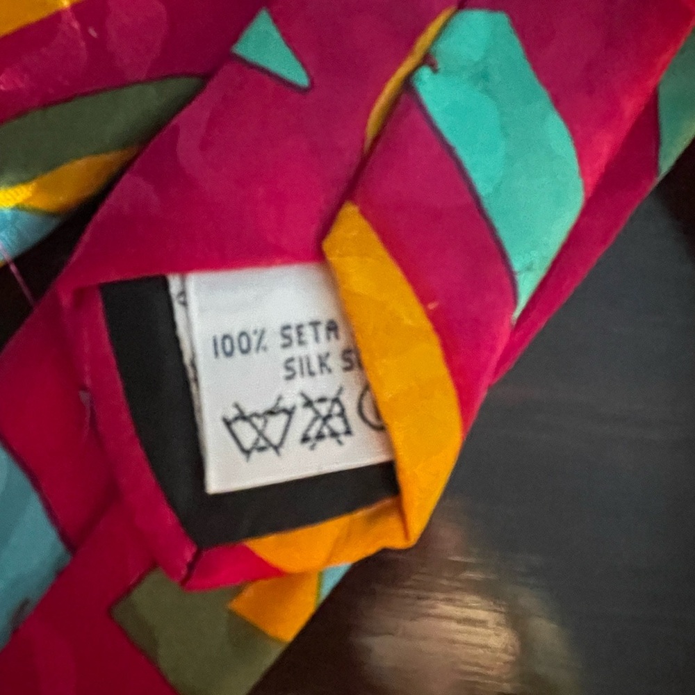 Multicolor Milano Patterned Tie - image 4